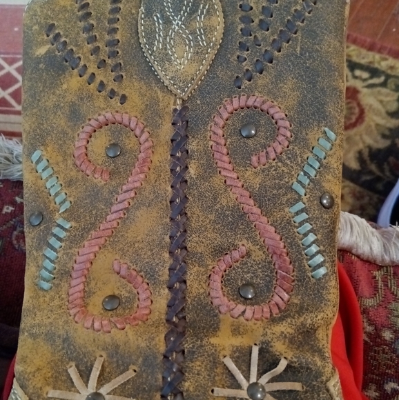 Ladies 6m cowgirl boots - Picture 2 of 3